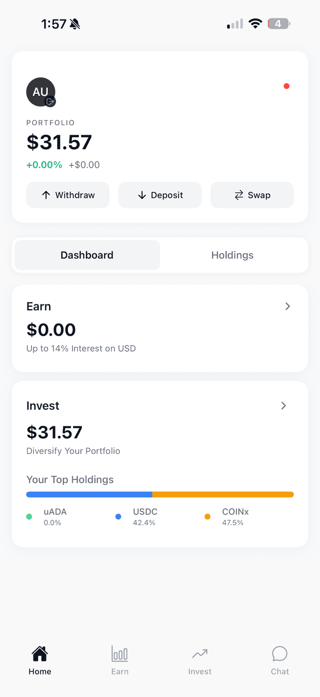 Duffle Money App